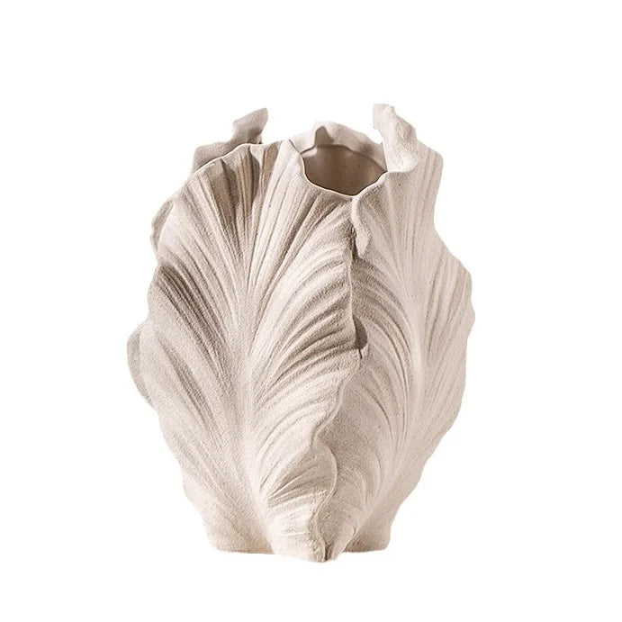 Ceramic Coral Shape Vase Nordic Modern Art Home Decoration - Brasss Living