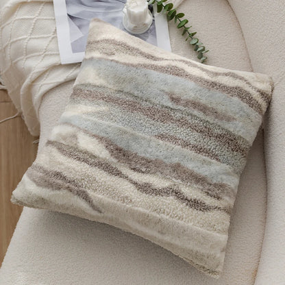 Double Sided Plush Irregular Nordic Pillow Cover - Brasss Living