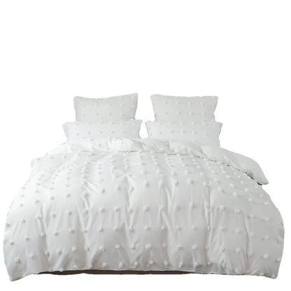 High Quality Furball Duvet Cover Set Tufted Bedding - Brasss Living