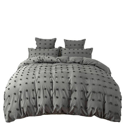 High Quality Furball Duvet Cover Set Tufted Bedding - Brasss Living