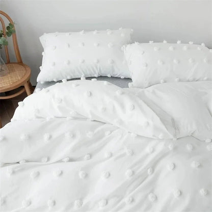 High Quality Furball Duvet Cover Set Tufted Bedding - Brasss Living