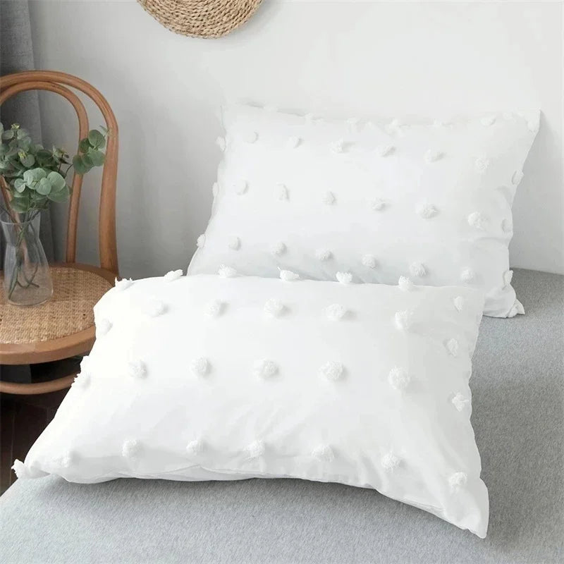 High Quality Furball Duvet Cover Set Tufted Bedding - Brasss Living