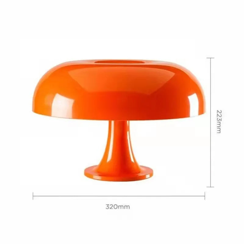 Italy Designer LED Mushroom Table Lamp Modern Minimalist Lighting - Brasss Living