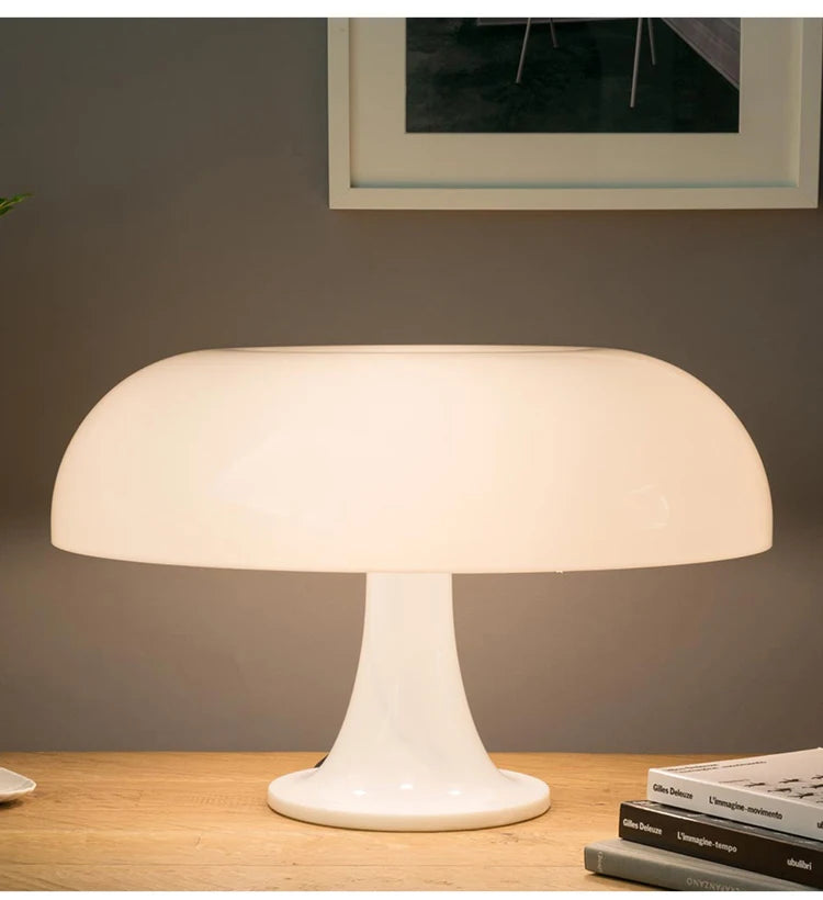 Italy Designer LED Mushroom Table Lamp Modern Minimalist Lighting - Brasss Living