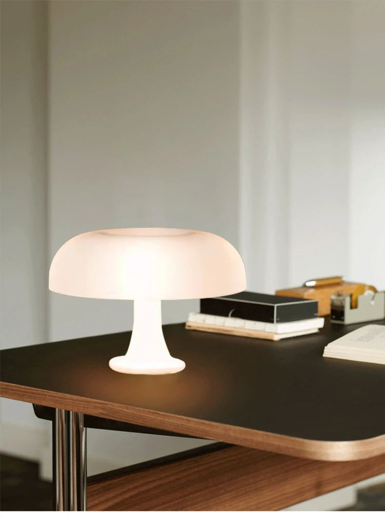 Italy Designer LED Mushroom Table Lamp Modern Minimalist Lighting - Brasss Living