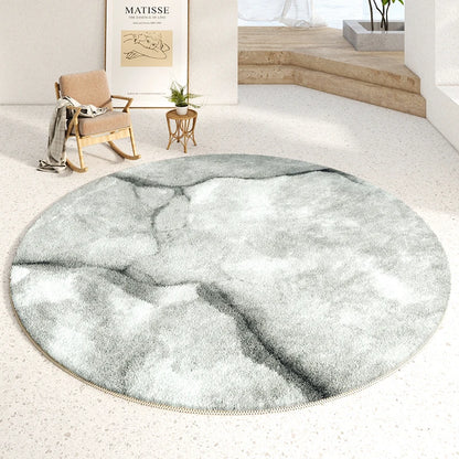 Modern Luxury Soft Fluffy Round Carpet for Bedroom - Brasss Living