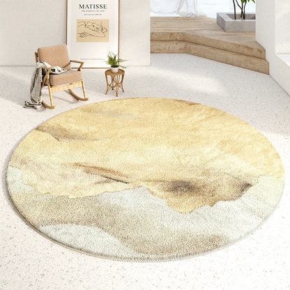 Modern Luxury Soft Fluffy Round Carpet for Bedroom - Brasss Living