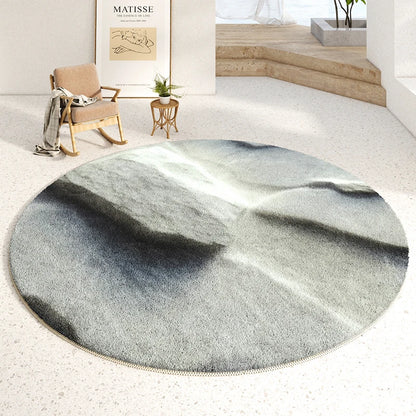 Modern Luxury Soft Fluffy Round Carpet for Bedroom - Brasss Living