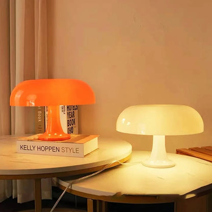 Modern Minimalist LED Mushroom Table Lamp Bedroom Lighting - Brasss Living