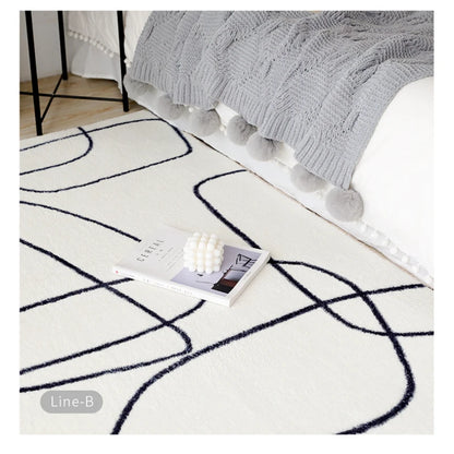 Modern Minimalist Light Luxury Non-slip Large Area Carpet - Brasss Living