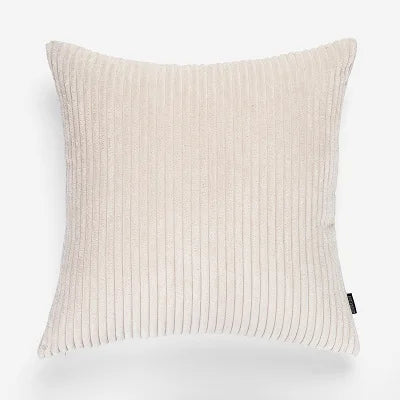 Solid Corduroy Flocking Velvet Pillow Cushion Cover - Brasss Living