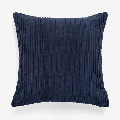 Solid Corduroy Flocking Velvet Pillow Cushion Cover - Brasss Living