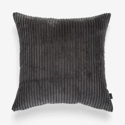 Solid Corduroy Flocking Velvet Pillow Cushion Cover - Brasss Living